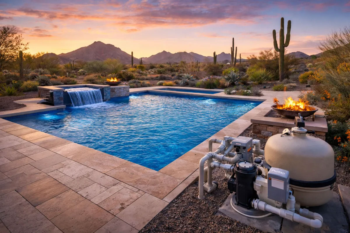 Blue Sedona Pools and Spas project